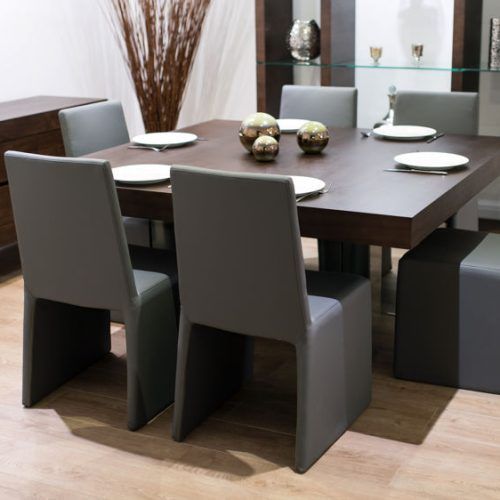 Dark Wood Square Dining Tables (Photo 3 of 20)