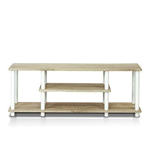 Furinno Turn-N-Tube No Tool 3-Tier Entertainment Tv Stands (Photo 20 of 20)