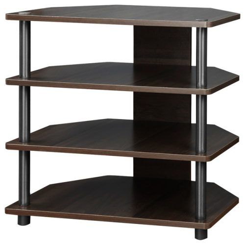 Tier Entertainment Tv Stands In Black (Photo 15 of 20)