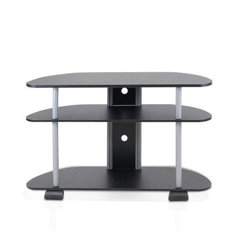 Furinno Turn-N-Tube No Tool 3-Tier Entertainment Tv Stands (Photo 17 of 20)