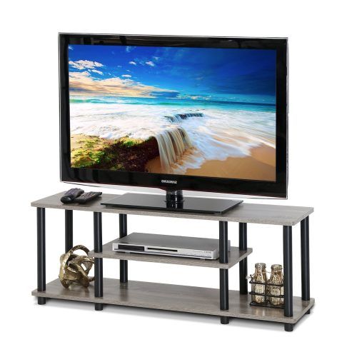 Furinno Turn-N-Tube No Tool 3-Tier Entertainment Tv Stands (Photo 13 of 20)