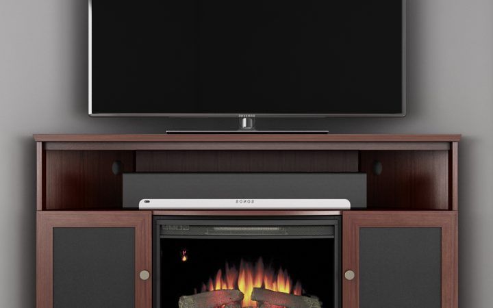 20 Ideas of Electric Fireplace Tv Stands with Shelf