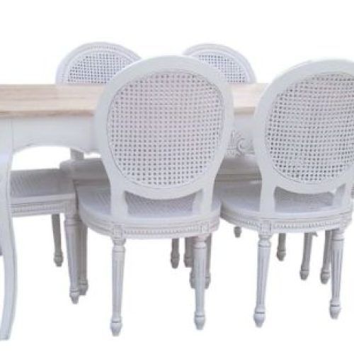 White Dining Tables With 6 Chairs (Photo 9 of 20)