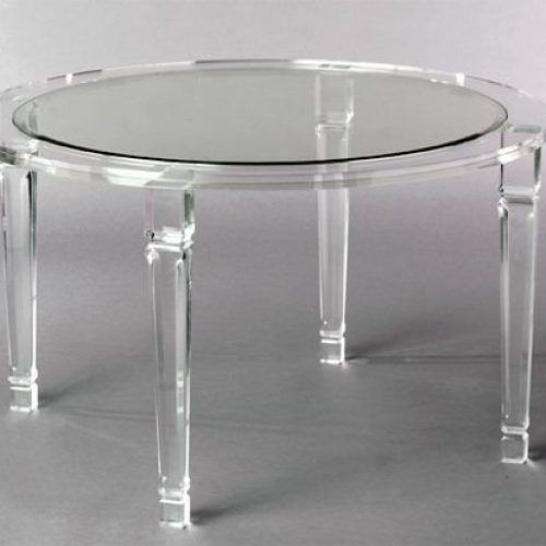 Round Acrylic Dining Tables (Photo 1 of 20)