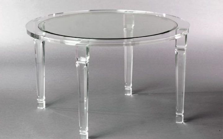 20 Best Collection of Round Acrylic Dining Tables