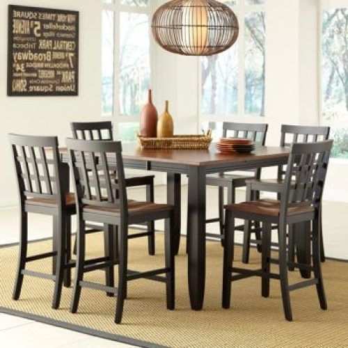 Laurent 7 Piece Rectangle Dining Sets With Wood And Host Chairs (Photo 6 of 20)