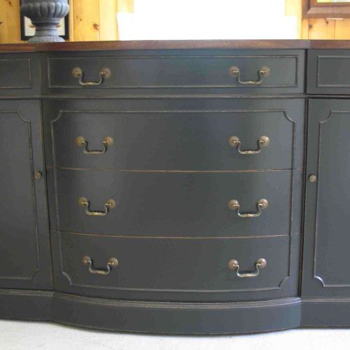 Black Sideboards Cabinets (Photo 7 of 20)
