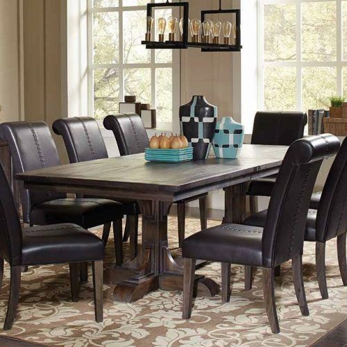 Valencia 72 Inch Extension Trestle Dining Tables (Photo 10 of 20)
