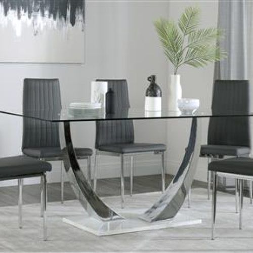 Glass And Chrome Dining Tables And Chairs (Photo 5 of 20)