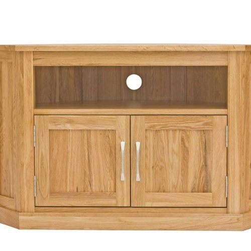 Oak Tv Cabinets With Doors (Photo 8 of 20)