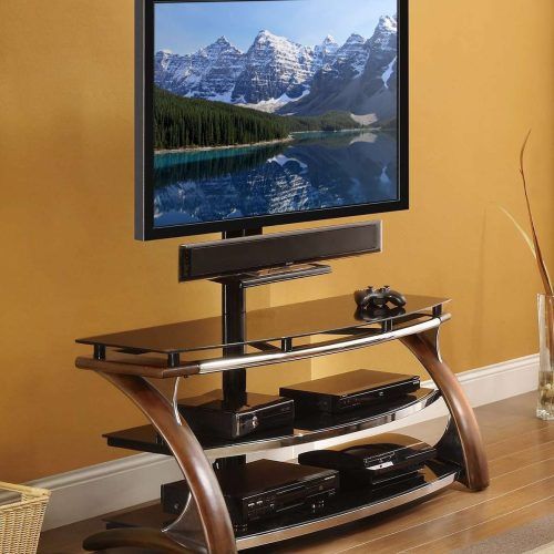 Oval Glass Tv Stands (Photo 15 of 15)