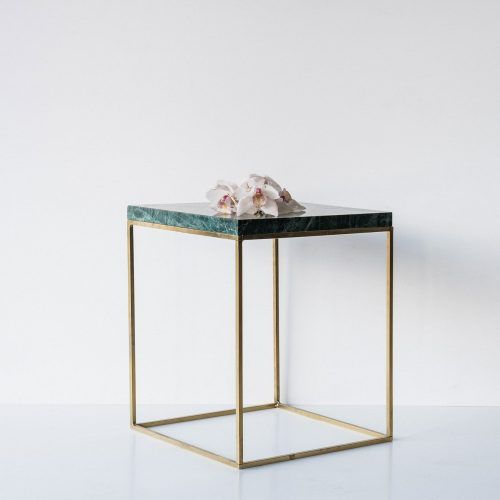 Brass Iron Cube Tables (Photo 5 of 20)