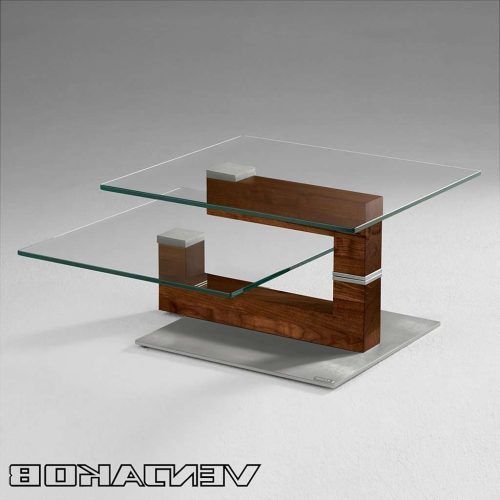 Revolving Glass Coffee Tables (Photo 3 of 20)