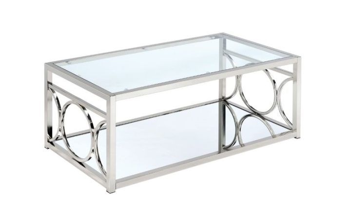 The 20 Best Collection of Metal 1-shelf Coffee Tables
