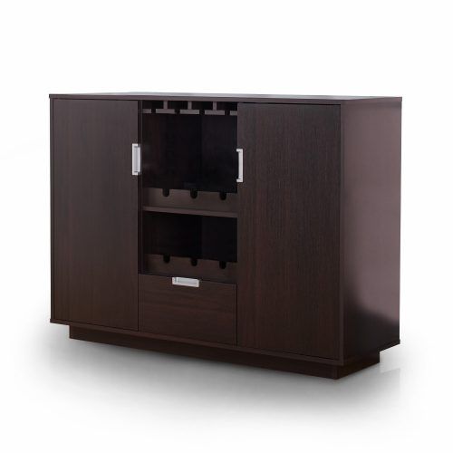 Contemporary Espresso 2-Cabinet Dining Buffets (Photo 16 of 20)