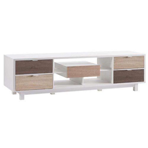 White And Wood Tv Stands (Photo 14 of 15)