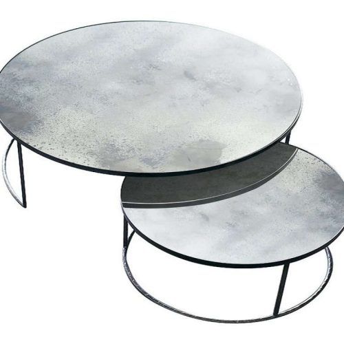 Round Mirrored Coffee Tables (Photo 14 of 20)