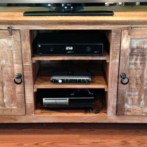 Rustic Wood Tv Cabinets (Photo 5 of 20)