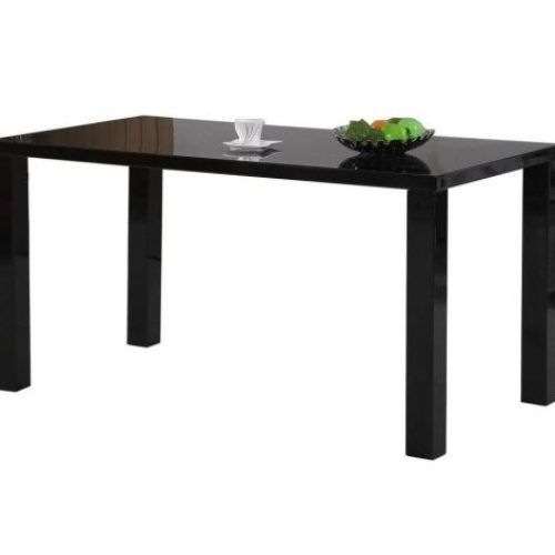 Black High Gloss Dining Tables (Photo 12 of 20)