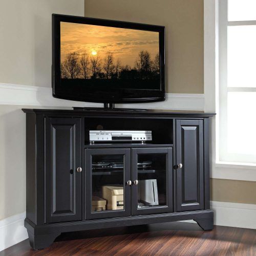 Solid Wood Black Tv Stands (Photo 10 of 15)