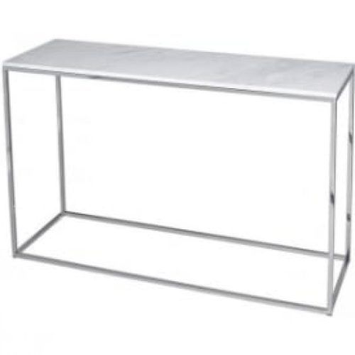 Metallic Silver Console Tables (Photo 11 of 20)