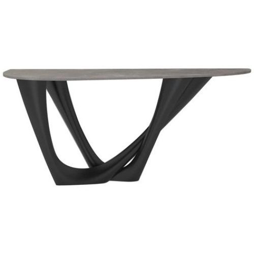 Modern Concrete Console Tables (Photo 16 of 20)