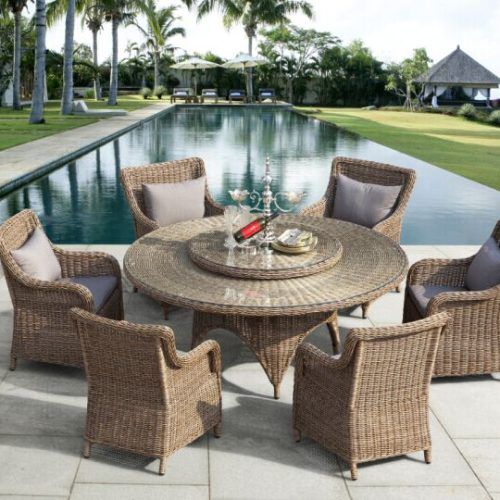 Rattan Dining Tables And Chairs (Photo 9 of 20)