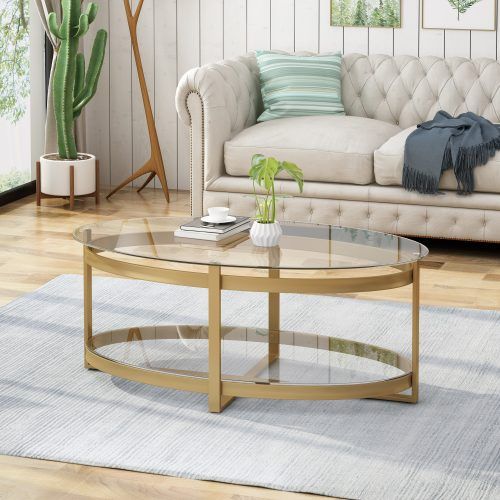 Glass Oval Coffee Tables (Photo 6 of 20)