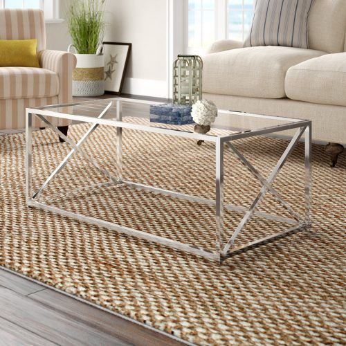 Coaster Company Silver Glass Coffee Tables (Photo 17 of 20)