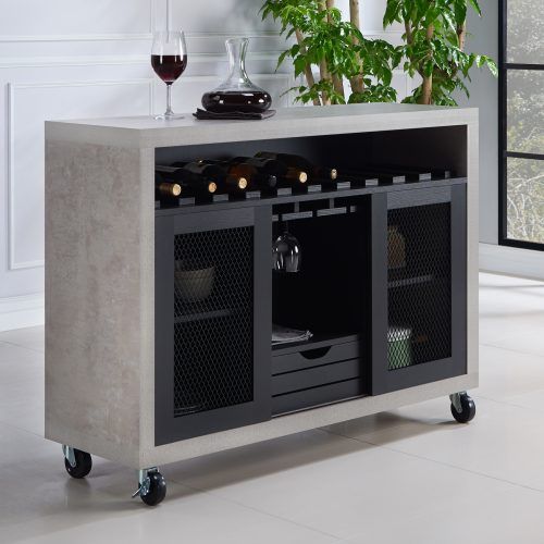 Contemporary Rolling Buffets (Photo 1 of 20)