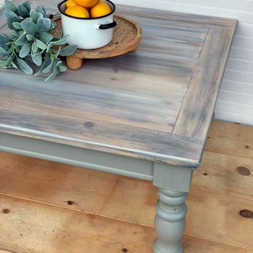 Gray Driftwood And Metal Coffee Tables (Photo 16 of 20)