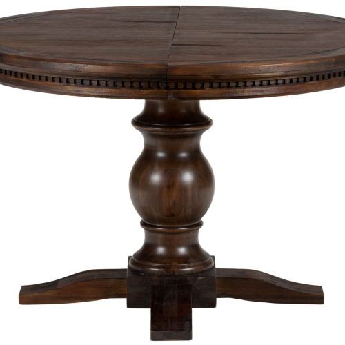 Round Pedestal Dining Tables With One Leaf (Photo 15 of 20)