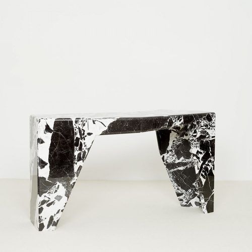 Scattered Geo Console Tables (Photo 9 of 20)