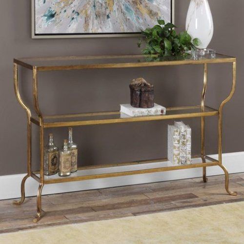 Gold Console Tables (Photo 5 of 20)