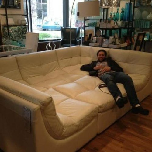 Oversized Sleeper Sofa Couch Beds (Photo 3 of 20)