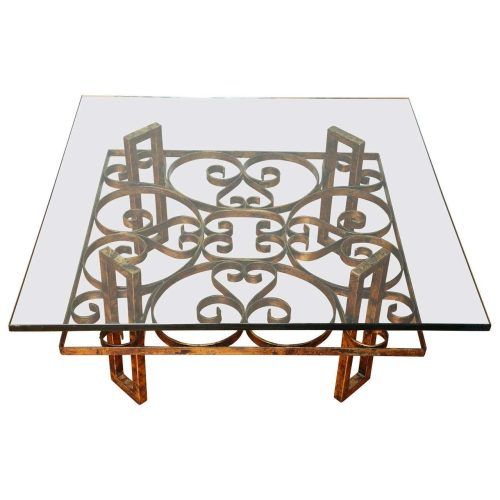 Wrought Iron Coffee Tables (Photo 3 of 20)