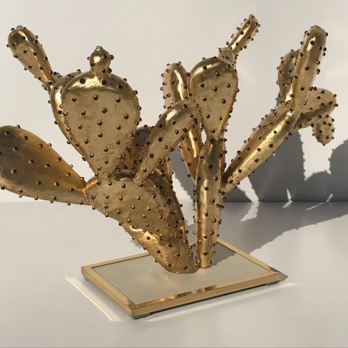 Cacti Brass Coffee Tables (Photo 11 of 20)