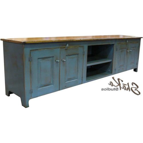 Sinclair Blue 74 Inch Tv Stands (Photo 8 of 20)