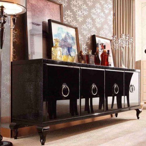 Black Sideboards And Buffets (Photo 6 of 20)