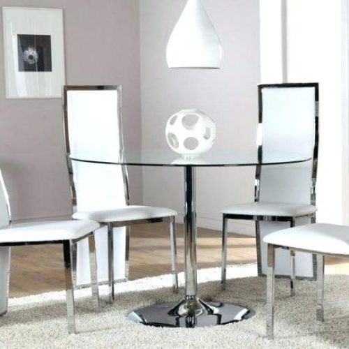 Glass And Chrome Dining Tables And Chairs (Photo 11 of 20)