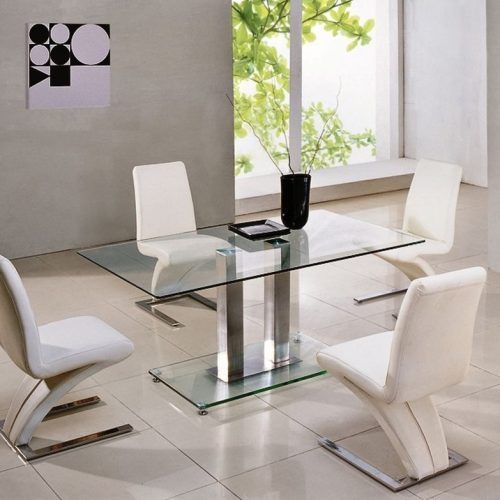 Glass And Chrome Dining Tables And Chairs (Photo 13 of 20)