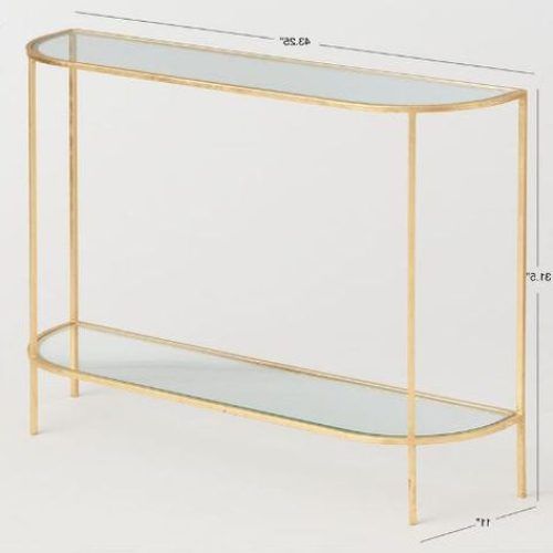 Gold Console Tables (Photo 13 of 20)