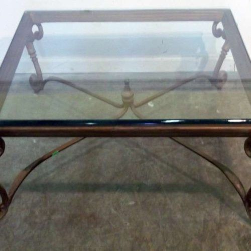 Metal Coffee Tables With Glass Top (Photo 11 of 20)