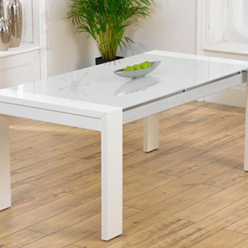 Glass And White Gloss Dining Tables (Photo 15 of 20)