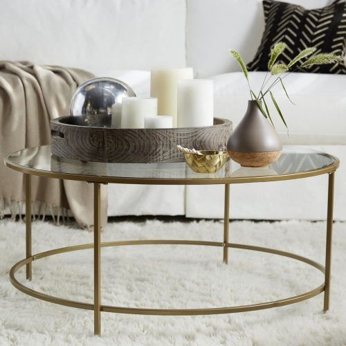 Antique Gold And Glass Coffee Tables (Photo 5 of 20)