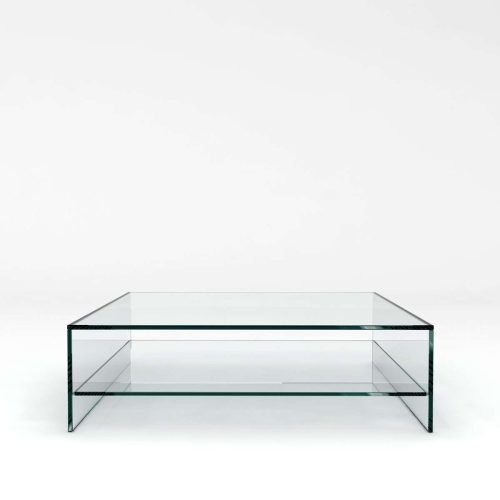 Glass Coffee Table With Shelf (Photo 2 of 20)