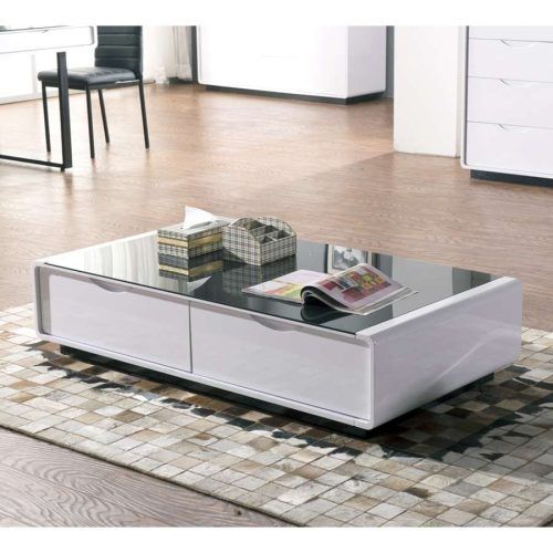 White Coffee Tables With Storage (Photo 13 of 20)