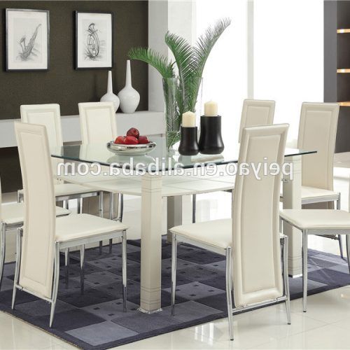 Glass Dining Tables With 6 Chairs (Photo 19 of 20)