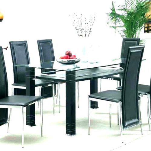 Glass Dining Tables With 6 Chairs (Photo 12 of 20)