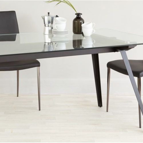 Glass Dining Tables With Wooden Legs (Photo 18 of 20)